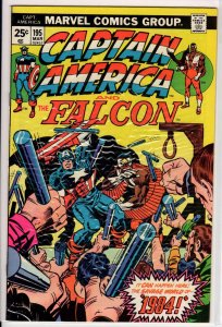 Captain America #195 Regular Edition (1976) 7.0 FN/VF