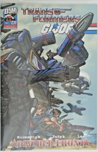 *Transformers G.I. Joe Divided Front (2004 Dreamwave, of 1) All 7 Covers