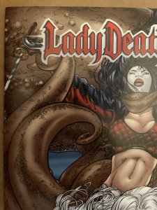 Lady Death Shi Preview Edition VF/NM Tied up Bondage Cover Limited 1000