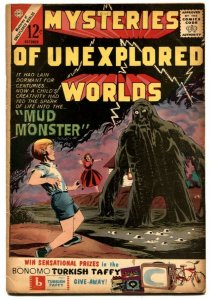 Mysteries of Unexplored Worlds #38 1963- 1st Mud Monster VG/F