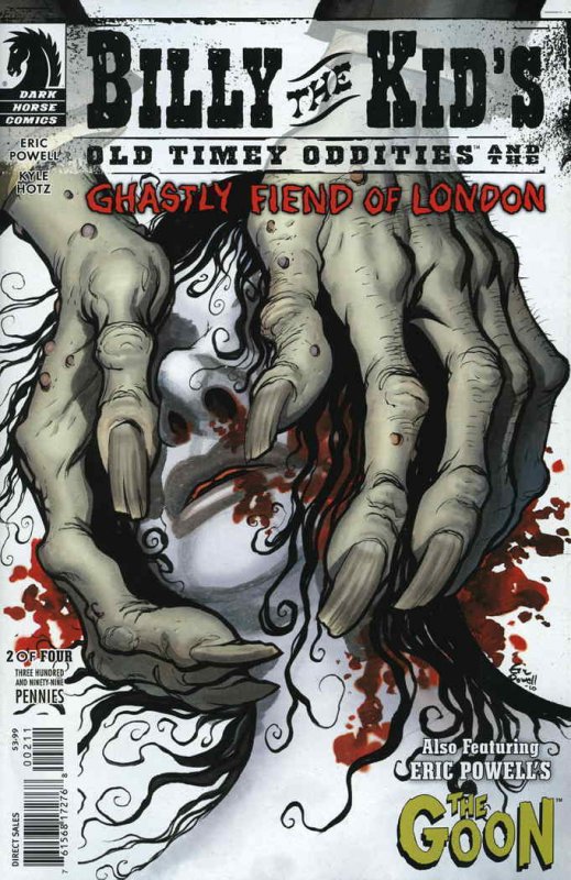 Billy the Kid's Old Timey Oddities and the Ghastly Fiend of London #2 VF/NM; Dar 