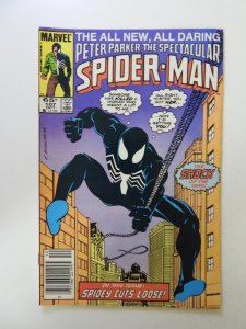 Spectacular Spider-Man #107 FN/VF condition