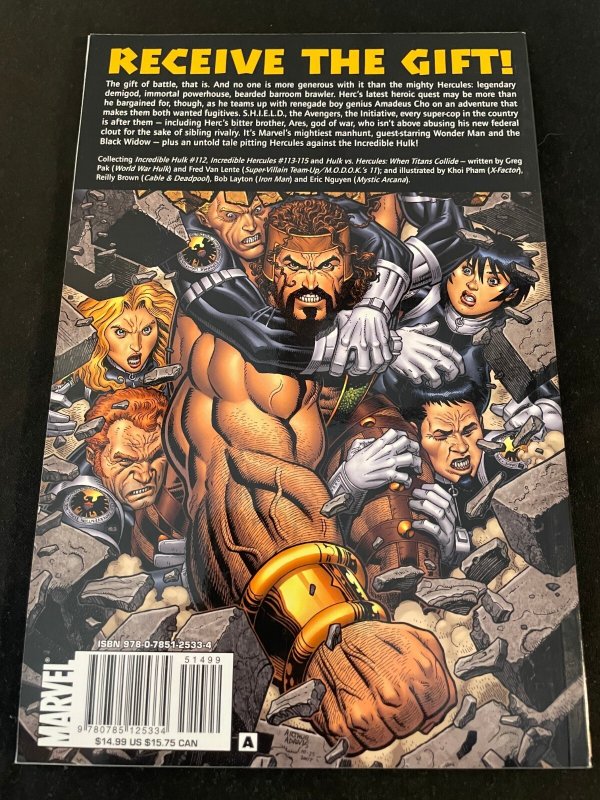 THE INCREDIBLE HERCULES: AGAINST THE WORLD Trade Paperback