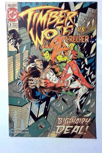 Timber Wolf #3 (1993) DC Comics vs Creeper 1st Print Comic Book