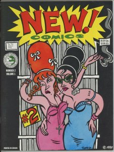 New! Comics #2 (1991 Magazine) - 8.0 VF *Vancouver Artist Anthology*