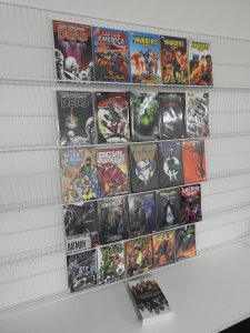 Huge Lot 26 TPB's Hardbacks Compendiums+ W/ Cap, Batman, Walking Dead+ A...