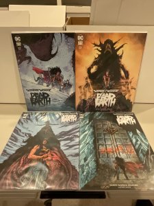 Wonder Woman: Dead Earth Complete Set 1,2,3,4 Black Label Prestige Plus Format!