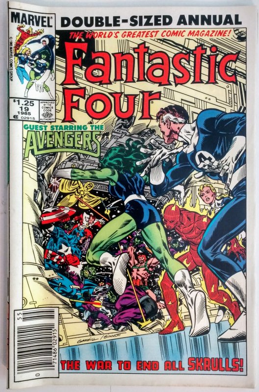 Fantastic Four Annual #19 (VF, 1985)
