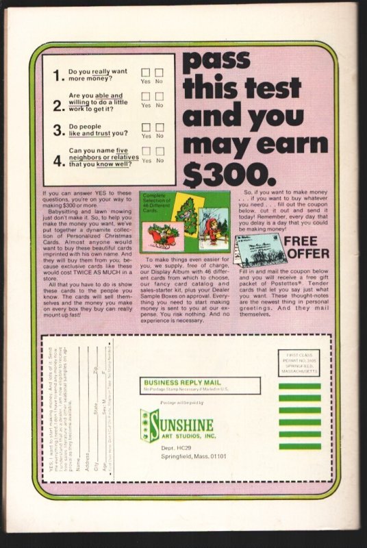 Richie Rich & Jackie Jones #1  1973 - Harvey  -FN - Comic Book