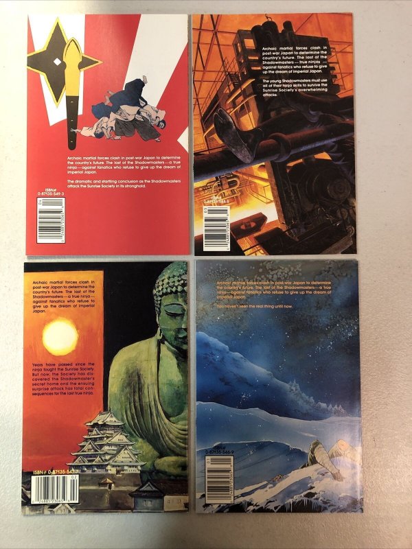Shadowmasters (1989) #1 2 3 4 (NM-/NM) Complete Set characters from the Punisher