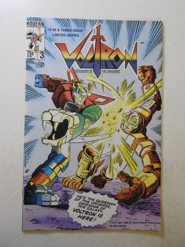 Voltron #3 (1985) VF+ Condition!