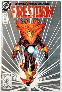 Firestorm, the Nuclear Man #85 (8.0, 1989) 1st app of Firestorm (Raymond/Arka...