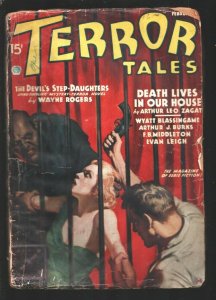 Terror Tales 2/1936-Popular-Weird menace horror-Pulp-Arthur Leo Zagat-Wyatt B...