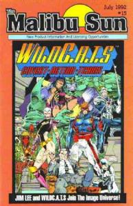 Malibu Sun #15 VF ; Malibu | WildCATs Promo