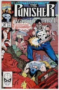 PUNISHER WAR JOURNAL #24, NM+, Carl Potts, Fire Power, Marvel, more PWJ in store