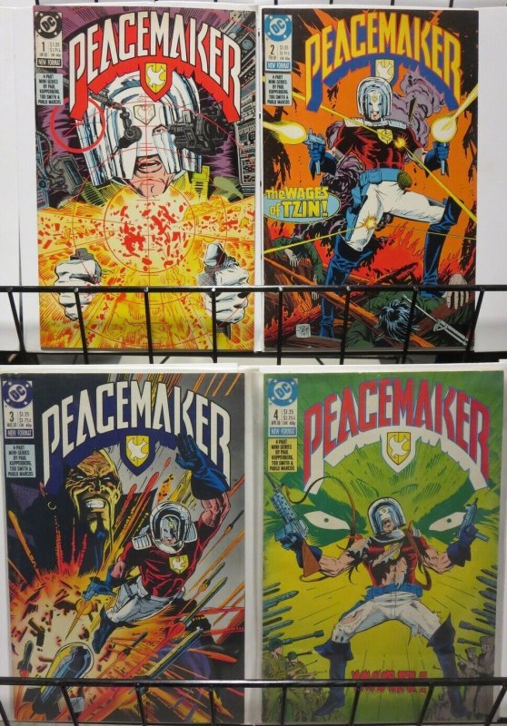 PEACEMAKER (1988) 1-4 old Charlton character the first time DC brought him back 