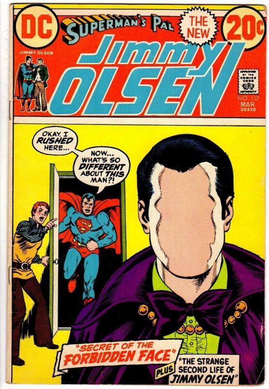 JIMMY OLSEN 157 VG-F  Mar. 1973