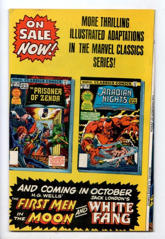 Marvel Classics Comics #29 - The Prisoner of Zenda (Marvel, 1978) - FN/VF