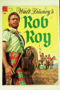 Four Color #544 - Walt Disney's Rob Roy (1954, Dell) - Good-