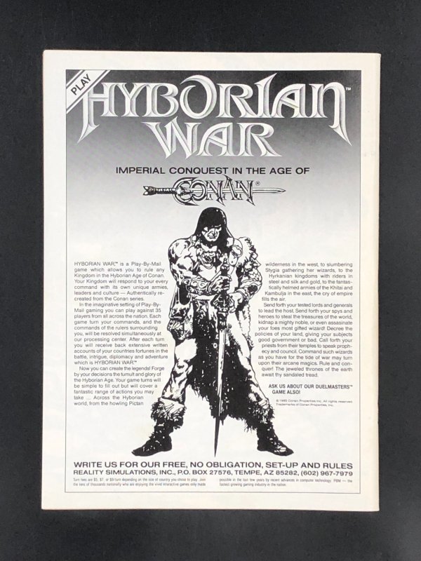 The Savage Sword of Conan #189 (1991)