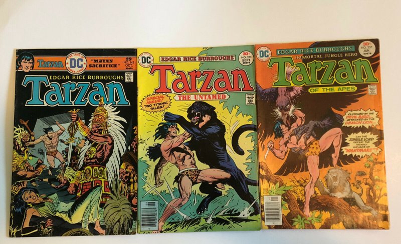 Tarzan #242, 253, 257