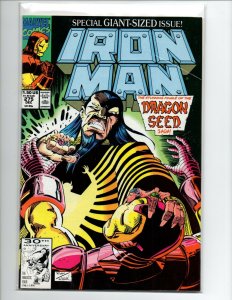 Iron Man 2PC #274-275 - Dragon Seed Saga - Giant Sized Issue (VF/NM) 1991