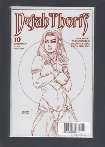 DEJAH THORIS (2019) #10 LINSNER RARE LTD MARTIAN RED COVER