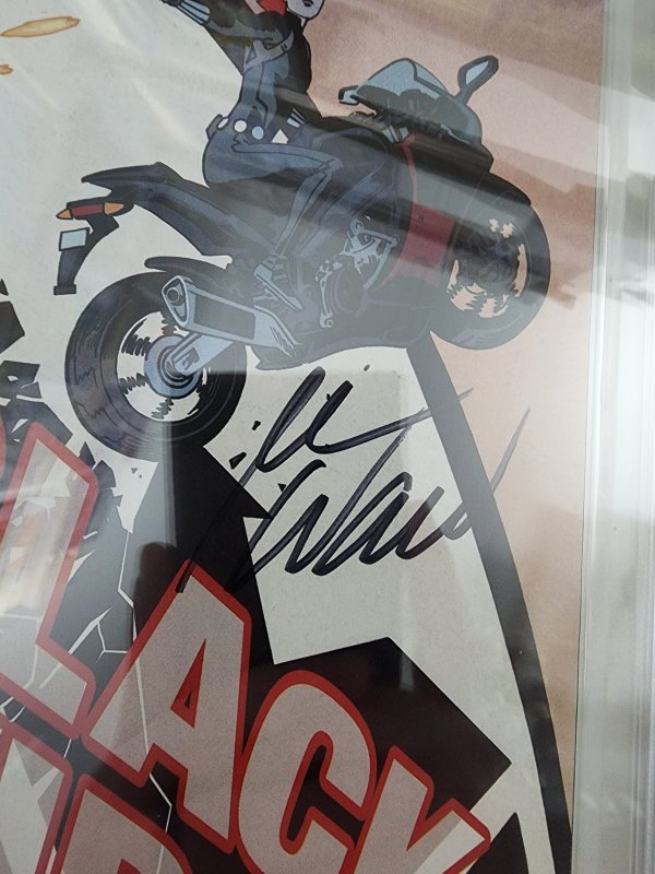Black Widow #1 (2016) CBCS verified Signature of Mark Waid 7.0