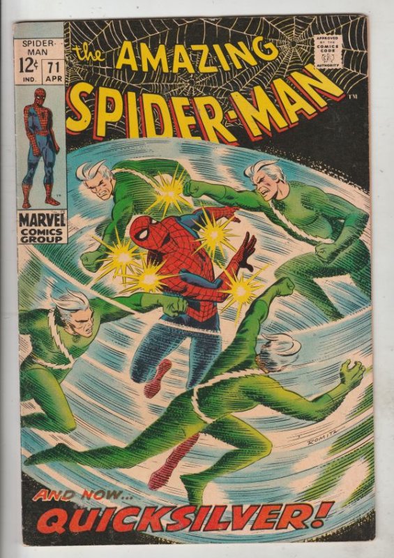 Amazing Spider-Man #71 (Apr-69) VF High-Grade Spider-Man