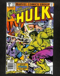 Incredible Hulk (1962) #255 1st Carl Pfotts!  Thor!