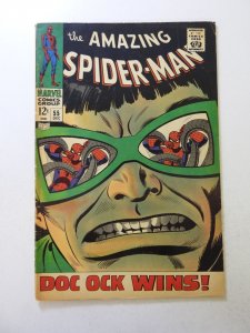 The Amazing Spider-Man #55 (1967) FR/GD condition piece missing ad page