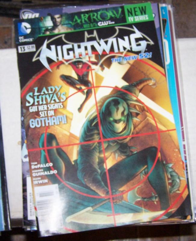 Nightwing #13 ( Dec  2012, DC) the new 52  Lady Shiva gotham