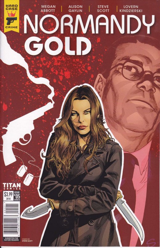 Normandy Gold #5B VF/NM ; Titan | Hard Case Crime