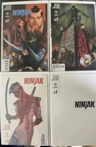 Ninjak #1-14 plus variants  (2015) 35 Issues all High Grade