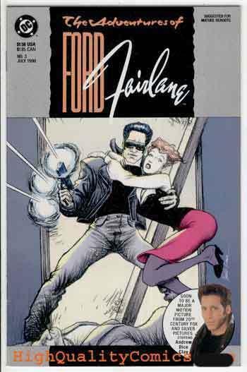 FORD FAIRLANE 3, VF/NM, Andrew Dice Clay, Detective PI, 1990, more in store