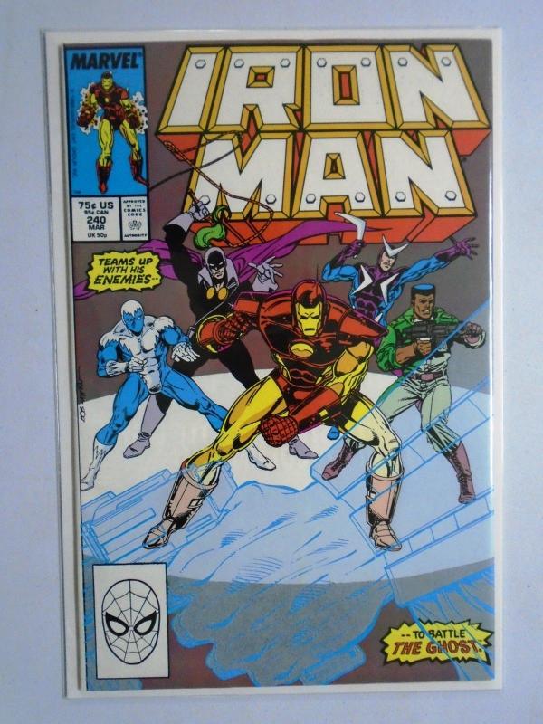 Iron Man (1st series) #240 DIR 8.5 VF+ (1989)