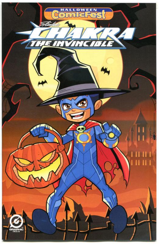 CHAKRA the INVINCIBLE #1 Halloween Comicfest, Promo, 2015, NM, Stan Lee