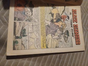 BLACK DIAMOND WESTERN #53 Golden Age LEV GLEASON 1954 Terror Island