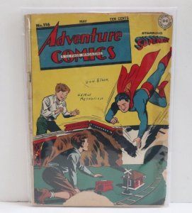 Adventure Comics #116 Superman Golden Age DC Comic 1947