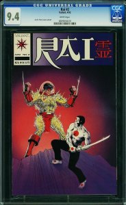 Rai #2 (1992) CGC 9.4 NM