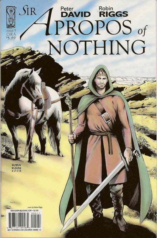 Sir Apropos of Nothing #5A VF/NM; IDW | save on shipping - details inside