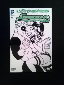 Green Lantern #47E (5th Series) DC 2016 VF/NM  Black & White Variant