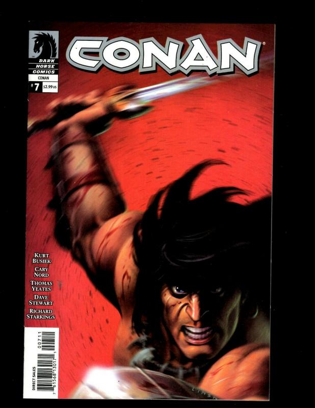 Lot of 11 Conan Dark Horse Comic Books #0 1 2 3 4 5 6 7 8 9 10 SM20