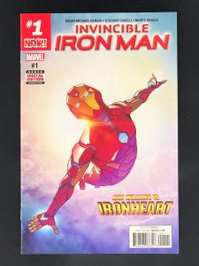 Invincible Iron Man #1 (2017) NM 1st Cover App of Riri Williams as Ironheart