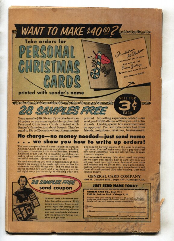 Crime Detector #5 1954 FINAL ISSUE-Rare Pre-code-Horror-Crime-Disbrow