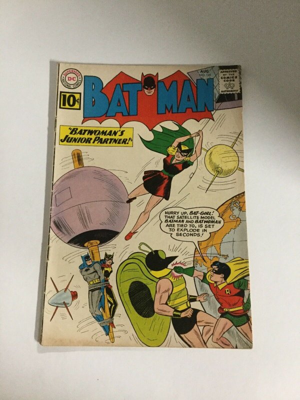 Batman 141 Vg+ Very Good+ 4.5 DC Comics Silver Age