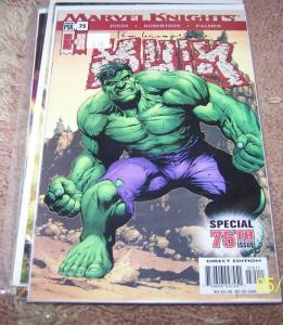 Incredible Hulk comic # 75 (Oct 2004, Marvel)