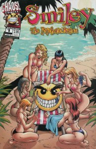 Smiley's Spring Break #1 VF ; Chaos | The Psychotic Button Bikini Cover