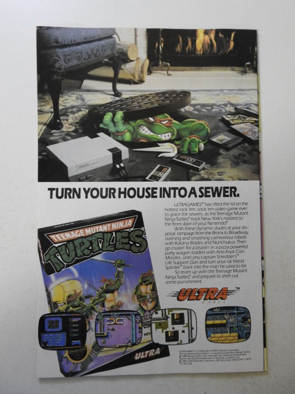 Teenage Mutant Ninja Turtles Adventures #4 (1989) VF+ Condition!