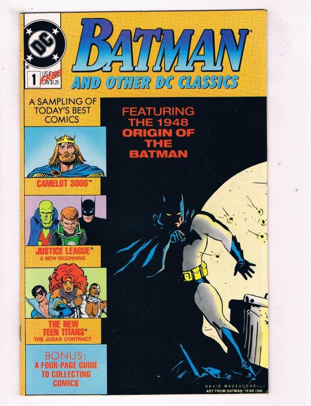 Batman & Other DC Classics #1 VG DC Comics Comic Book Mazzucchelli DE40 AD14